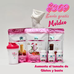 KIT 3 MESES DE AUMENTO DE GLUTEOS